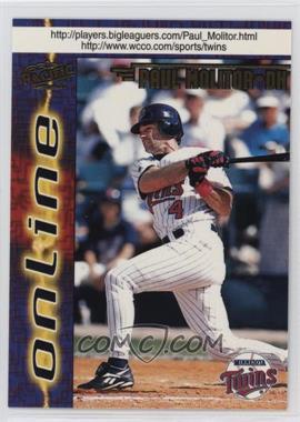 1998 Pacific Online - [Base] - Web Code Cards #427 - Paul Molitor