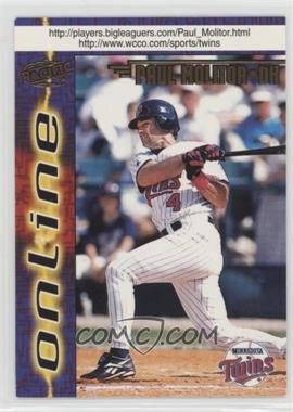 1998 Pacific Online - [Base] - Web Code Cards #427 - Paul Molitor