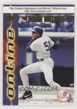 1998 Pacific Online - [Base] - Web Code Cards #521 - Bernie Williams