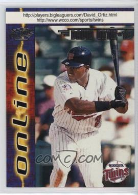 1998 Pacific Online - [Base] #432 - David Ortiz