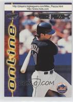 Mike Piazza (Batting, Back of Jersey Visible)