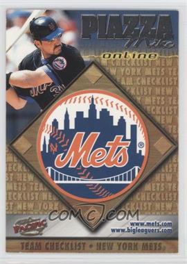 1998 Pacific Online - [Base] #494 - Checklist - Mike Piazza