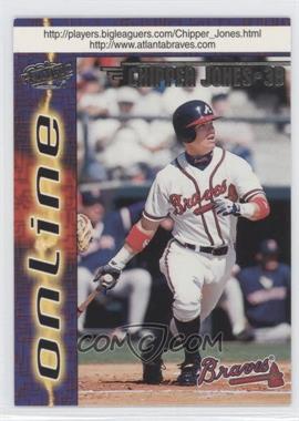 1998 Pacific Online - [Base] #63.1 - Chipper Jones (Batting)