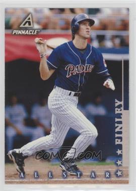 1998 Pinnacle - [Base] #24.1 - Steve Finley (Full Stats)