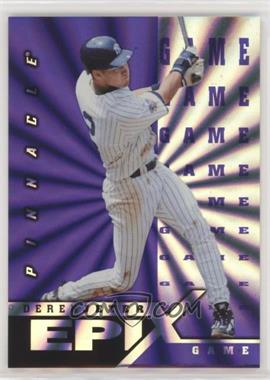 1998 Pinnacle - Epix Game - Purple #E8 - Derek Jeter