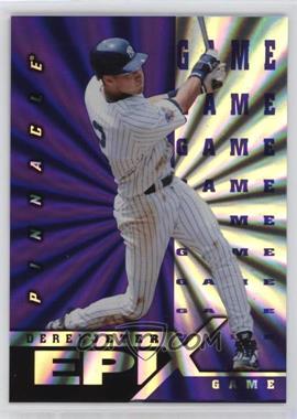 1998 Pinnacle - Epix Game - Purple #E8 - Derek Jeter