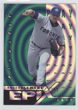 1998 Pinnacle - Epix Play - Emerald #E16 - Roger Clemens