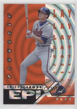 1998 Pinnacle - Epix Play - Orange #E15 - Chipper Jones