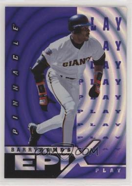 1998 Pinnacle - Epix Play - Purple #E22 - Barry Bonds