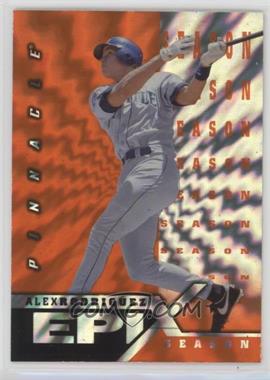 1998 Pinnacle - Epix Season - Orange #E13 - Alex Rodriguez