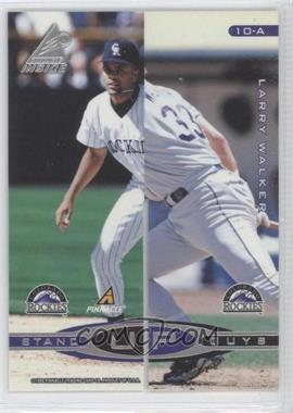 1998 Pinnacle Inside - Stand Up Guys #10-A - Larry Walker, Dante Bichette (Ellis Burks, Neifi Perez)