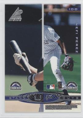 1998 Pinnacle Inside - Stand Up Guys #10-C - Ellis Burks, Neifi Perez (Larry Walker, Dante Bichette)