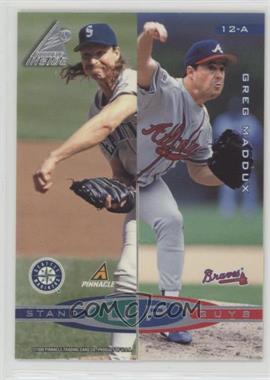 1998 Pinnacle Inside - Stand Up Guys #12-A - Greg Maddux, Roger Clemens (Hideo Nomo, Randy Johnson)