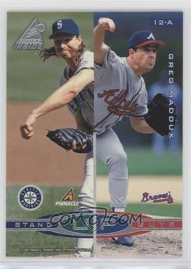 1998 Pinnacle Inside - Stand Up Guys #12-A - Greg Maddux, Roger Clemens (Hideo Nomo, Randy Johnson)