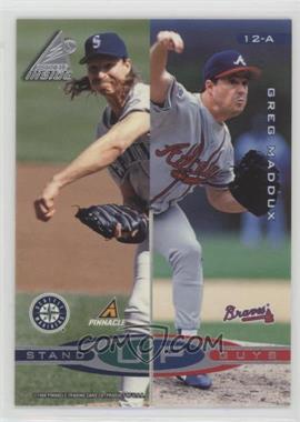 1998 Pinnacle Inside - Stand Up Guys #12-A - Greg Maddux, Roger Clemens (Hideo Nomo, Randy Johnson)