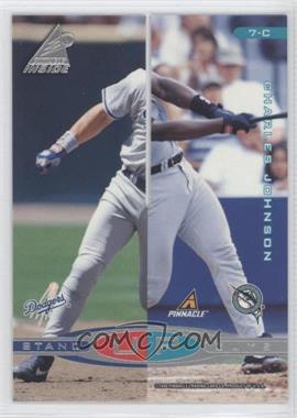 1998 Pinnacle Inside - Stand Up Guys #7-C - Javy Lopez, Charles Johnson (Mike Piazza, Ivan Rodriguez)