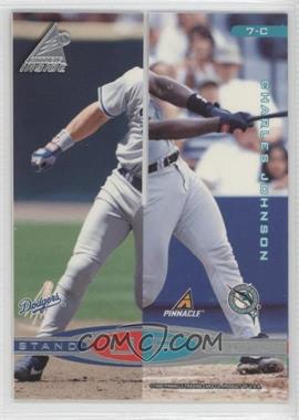 1998 Pinnacle Inside - Stand Up Guys #7-C - Javy Lopez, Charles Johnson (Mike Piazza, Ivan Rodriguez)