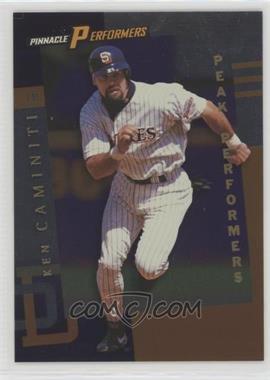 1998 Pinnacle Performers - [Base] - Peak Performers #64 - Ken Caminiti