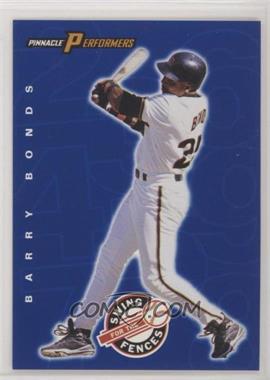 1998 Pinnacle Performers - Swing for the Fences Game Rules #29 - Barry Bonds