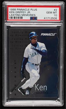 1998 Pinnacle Plus - Lasting Memories #2 - Ken Griffey Jr. [PSA 10 GEM MT]