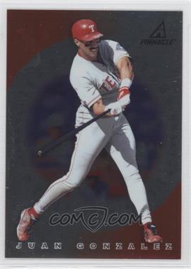 1998 Pinnacle Plus - Team Pinnacle #7.1 - Juan Gonzalez, Tony Gwynn (Foil Front)