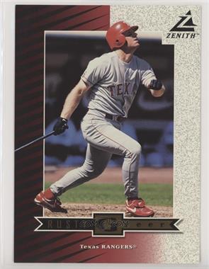 1998 Pinnacle Zenith - 5x7 - Ripped #Z10 - Rusty Greer [Noted]