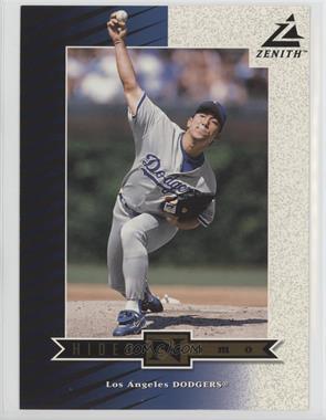 1998 Pinnacle Zenith - 5x7 - Ripped #Z30 - Hideo Nomo