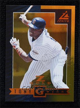 1998 Pinnacle Zenith - [Base] - Z Gold #7 - Tony Gwynn /100