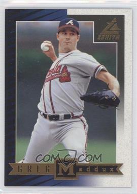 1998 Pinnacle Zenith - [Base] #12 - Greg Maddux