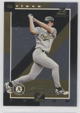 1998 Pinnacle Zenith - Z-Team - Gold #10 - Ben Grieve