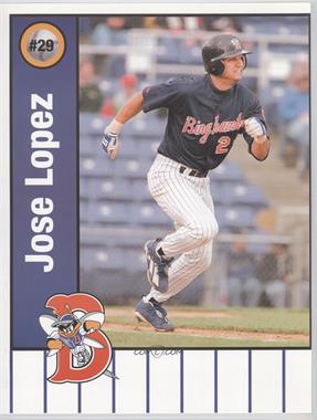 1998 Press & Sun-Bulletin Binghamton Mets - [Base] #29 - Jose Lopez