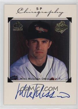 1998 SP Authentic - Chirography #MM - Mike Mussina