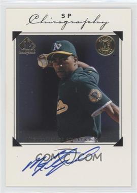 1998 SP Authentic - Chirography #MT - Miguel Tejada