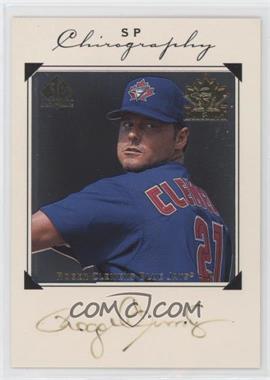 1998 SP Authentic - Chirography #RC - Roger Clemens