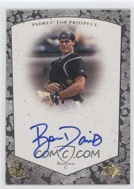 1998 SP Top Prospects - Autographs #BD - Ben Davis