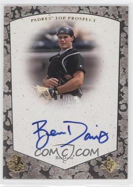 1998 SP Top Prospects - Autographs #BD - Ben Davis