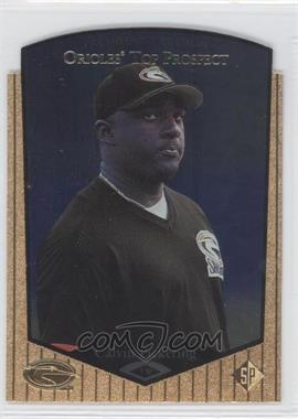 1998 SP Top Prospects - [Base] - President's Edition Missing Serial Number #27 - Calvin Pickering