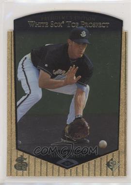 1998 SP Top Prospects - [Base] - President's Edition #35 - Mike Caruso /10