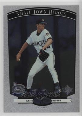 1998 SP Top Prospects - Small Town Heroes #H8 - Kris Benson