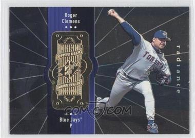 1998 SPx Finite - [Base] - Radiance #140 - Roger Clemens /4500