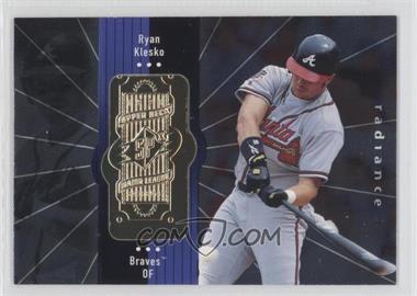 1998 SPx Finite - [Base] - Radiance #56 - Ryan Klesko /4500