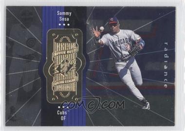 1998 SPx Finite - [Base] - Radiance #70 - Sammy Sosa /4500