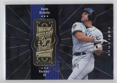 1998 SPx Finite - [Base] - Radiance #79 - Dante Bichette /4500