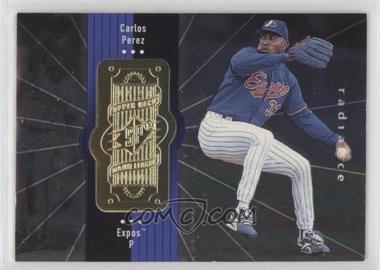 1998 SPx Finite - [Base] - Radiance #99 - Carlos Perez /4500