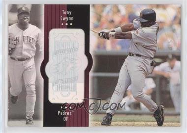 1998 SPx Finite - [Base] - Spectrum #123 - Tony Gwynn /2250