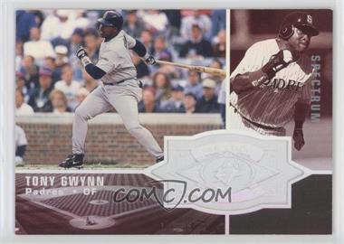 1998 SPx Finite - [Base] - Spectrum #163 - Tony Gwynn /1750