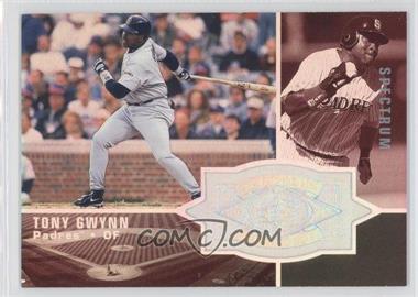 1998 SPx Finite - [Base] - Spectrum #163 - Tony Gwynn /1750