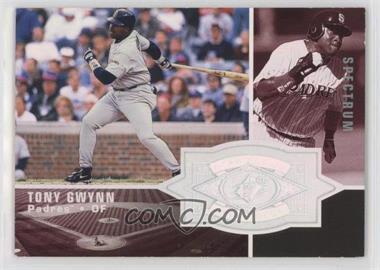 1998 SPx Finite - [Base] - Spectrum #163 - Tony Gwynn /1750