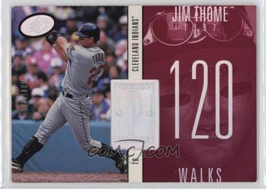 1998 SPx Finite - [Base] - Spectrum #218 - Jim Thome /1750