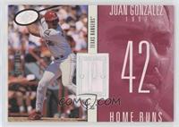 Juan Gonzalez #/1,750